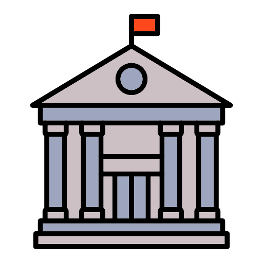 Government building icon